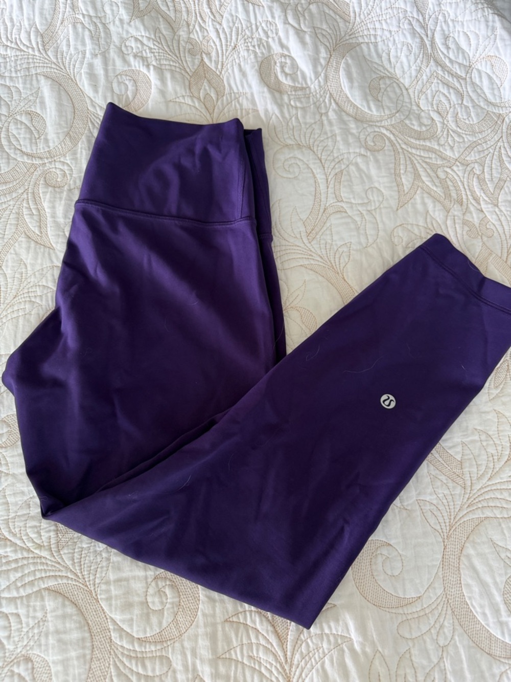 lululemon athletica Purple High-Rise Capri Leggings- Wunder Train 23”